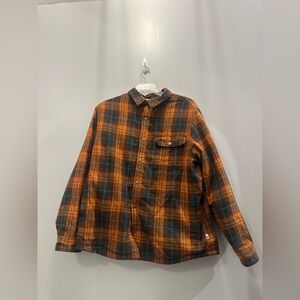 EUC North Face Campfire Shirt Plaid Shirt/Jacket. Men’s Large